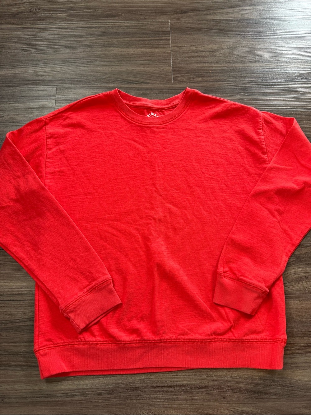 Primary Red Unisex Size 12 Crewneck Sweatshirt